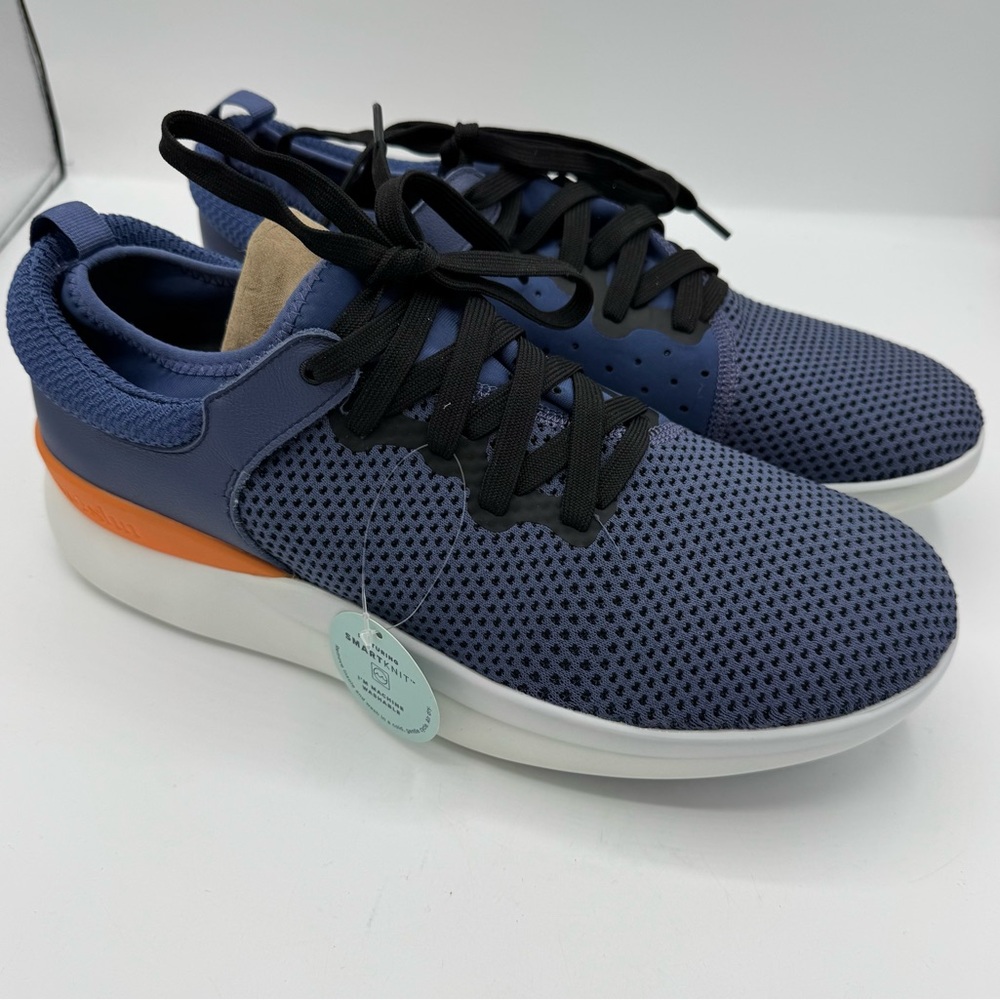 Moshn Rhythm Orthopedic Sneakers in Indigo Persimmon Size‎ 11 Medium NEW